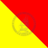 Marine signal flag: Letter "O" (Oscar)